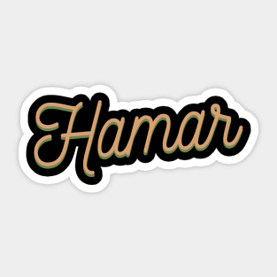 Hamar Love Sticker